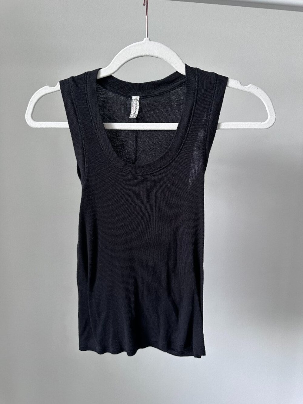 Free People Intimately Racerback Tank Black Small Worn Twice